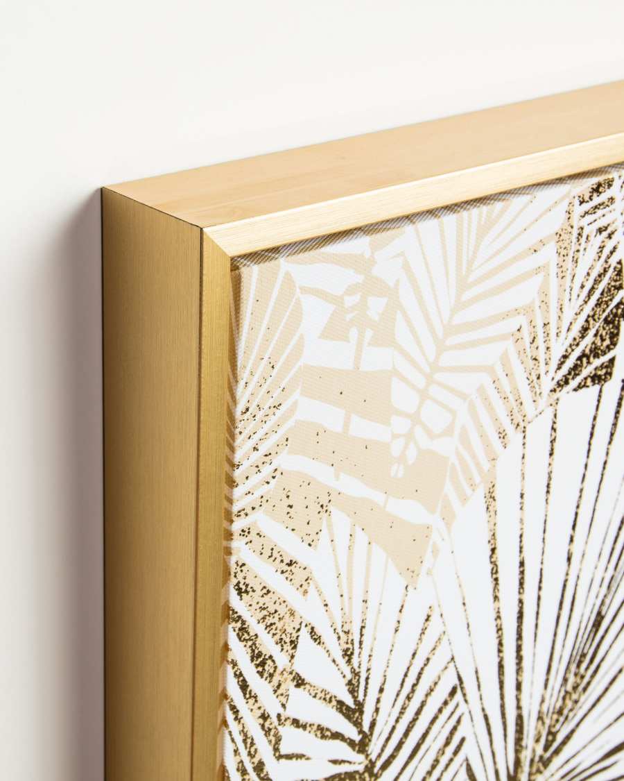 Imogen gold picture 40 x 40 cm