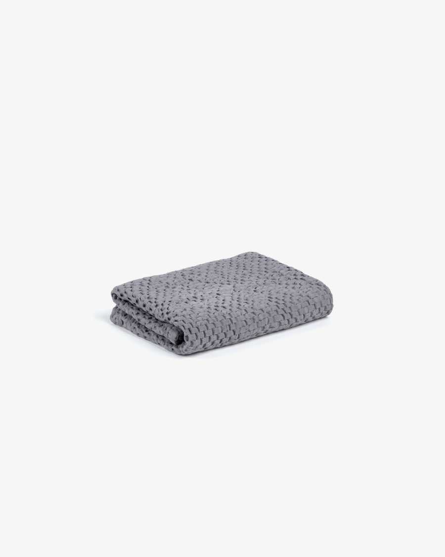 Serviette de toilette Elna gris