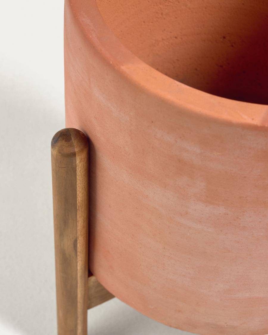 Dalva terracota plant pot, Ø 26 cm