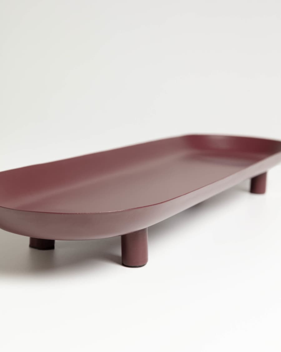 Safata Saffi allargada de metall granat