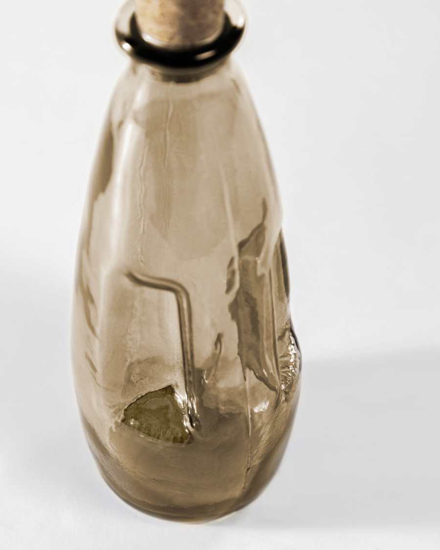 Bouteille Rohan marron en verre 100% recyclé