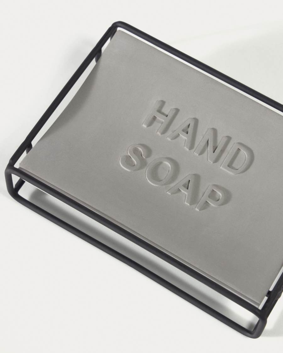 Jainen black soap dish