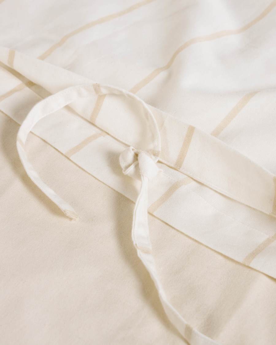 Kalid bedding set of duvet cover, fitted sheet, pillowcase 135x190cm organic cotton (GOTS)