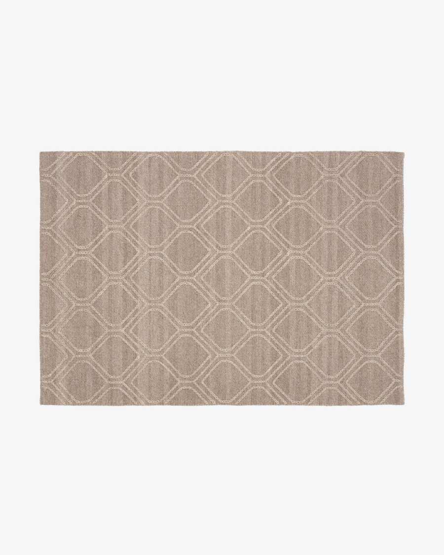 Tappeto Sybil 160 x 230 cm marrone