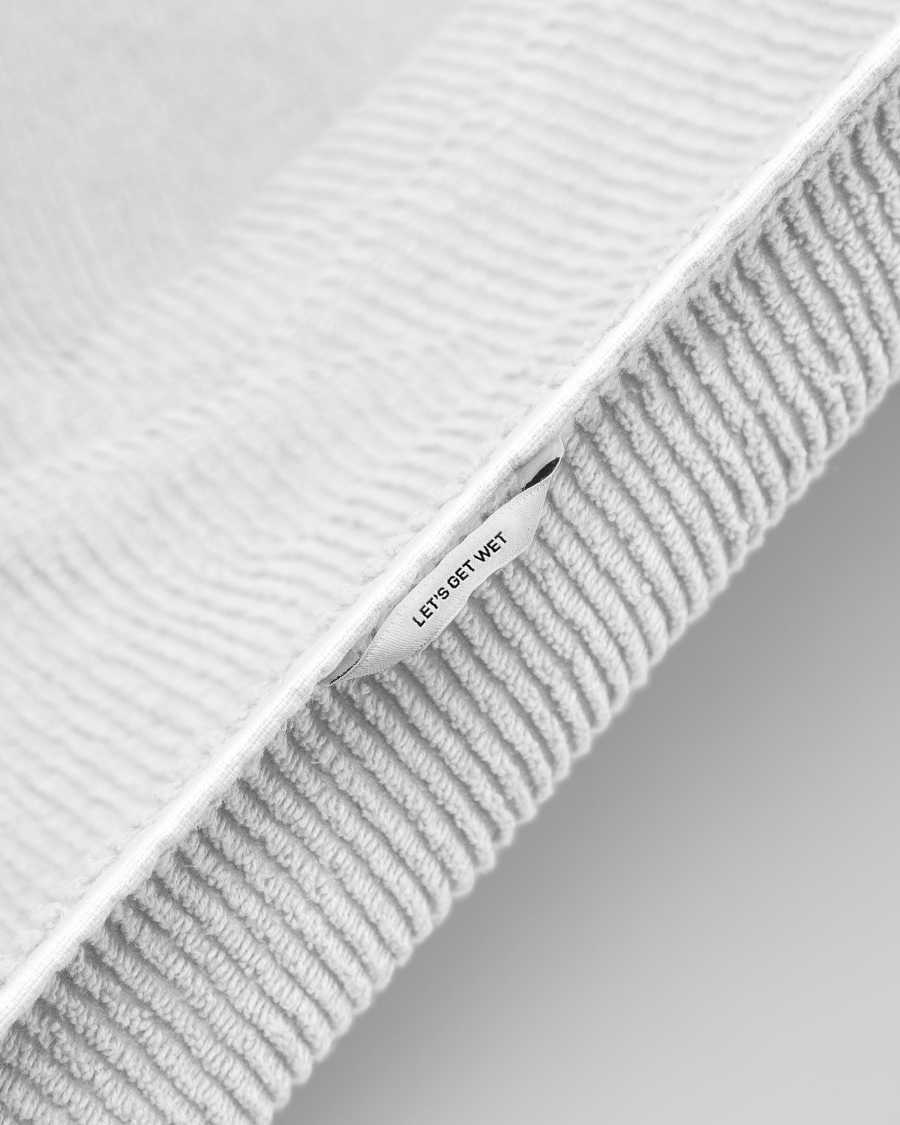 Toalla de baño Miekki pequeña blanco