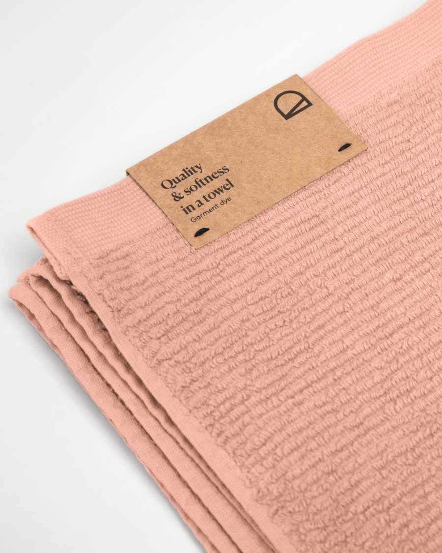 Serviette de toilette Miekki rose