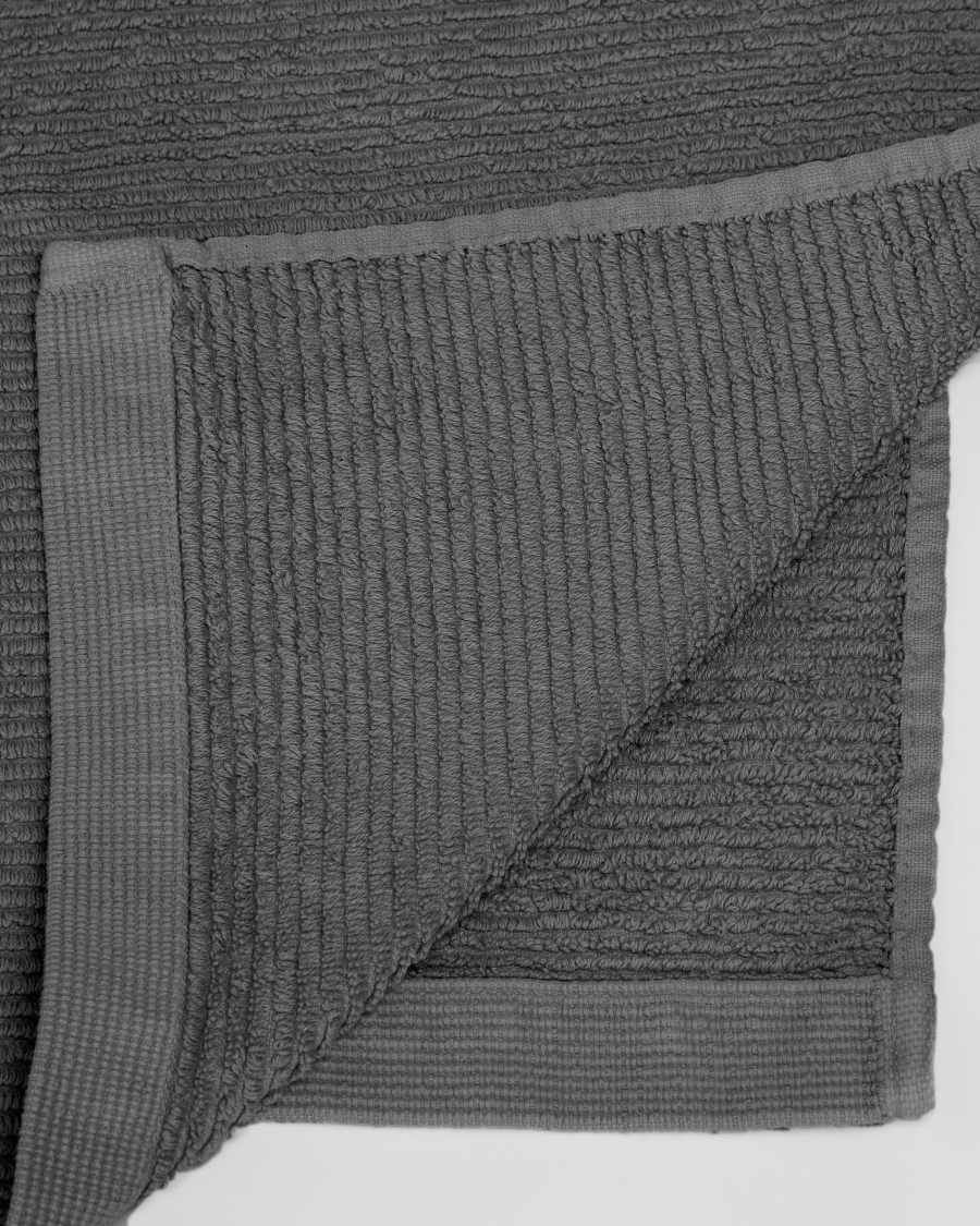 Miekki großes Handtuch Bad, dunkelgrau