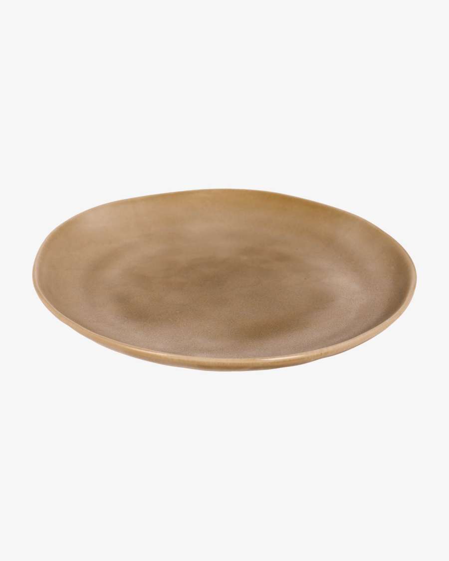 Beige Vreni flat plate