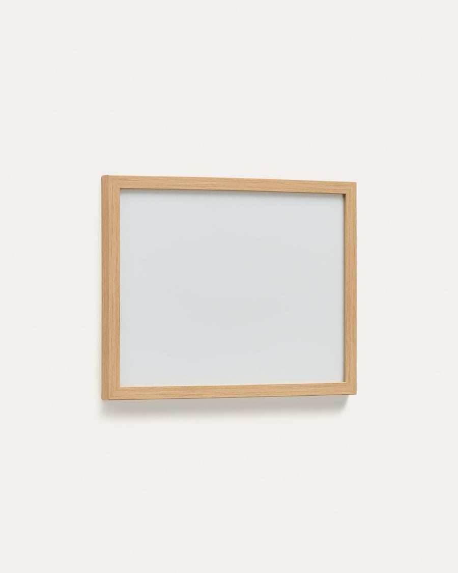 Neale wooden photo frame with natural finish 29.8 x 39.8 cm
