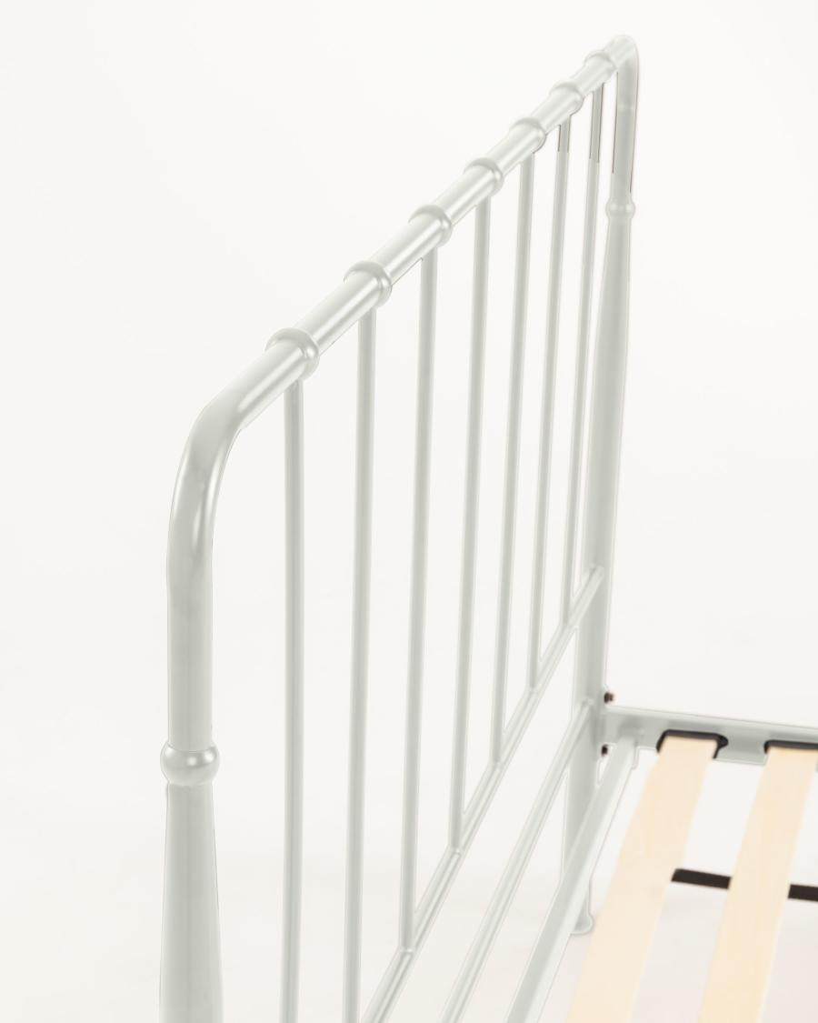 Lit Naomy 160 x 200 cm blanc