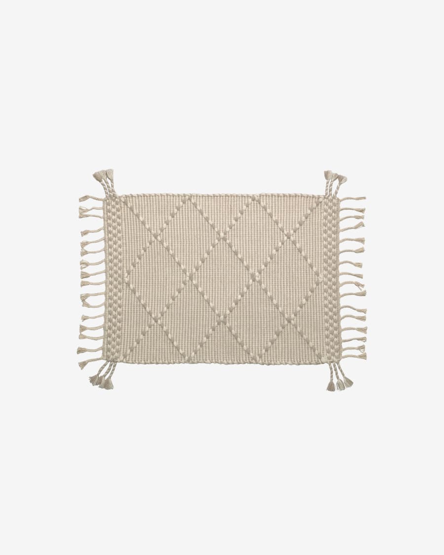 Nurit beige rug 60 x 90 cm