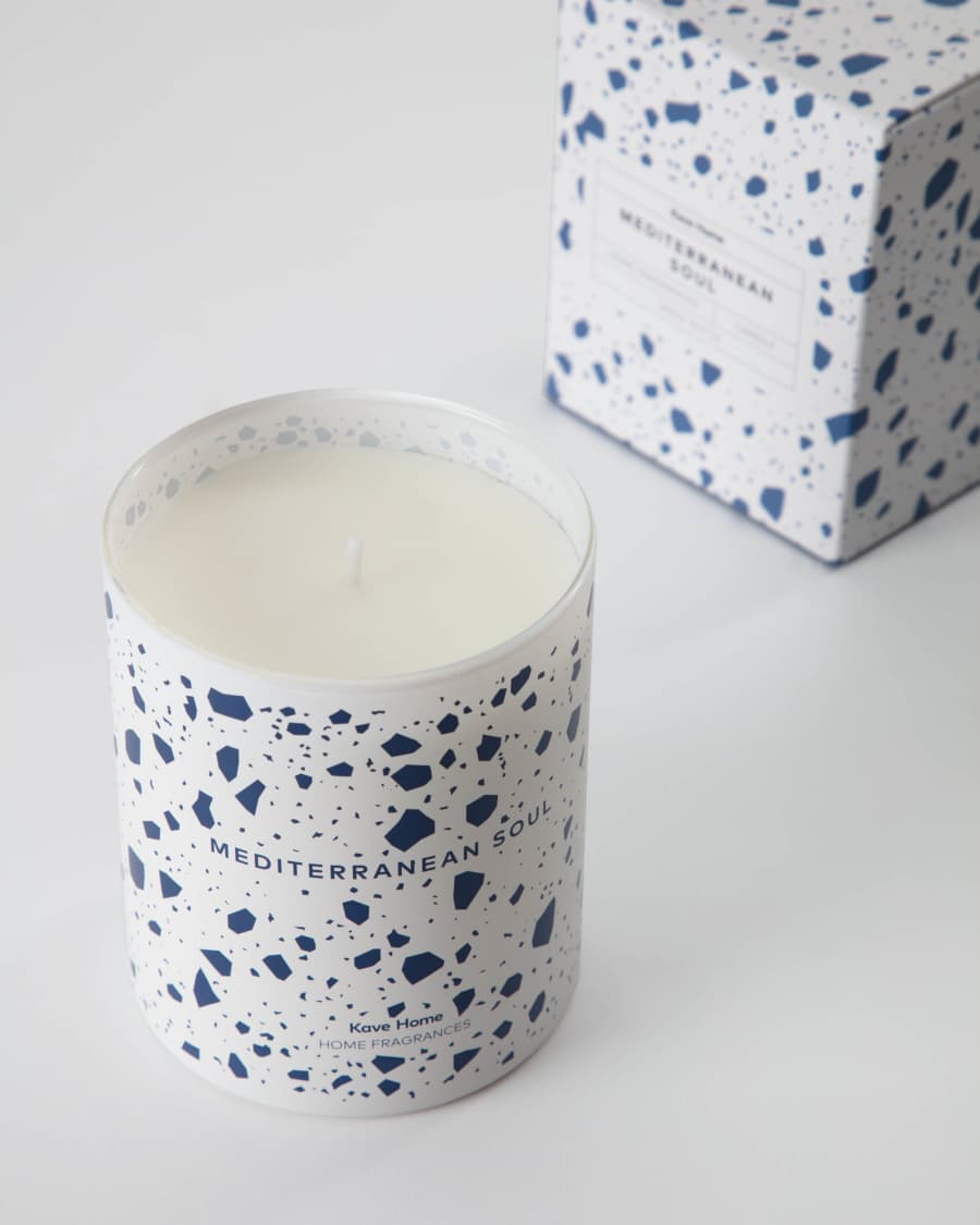 Mediterranean aromatic candle