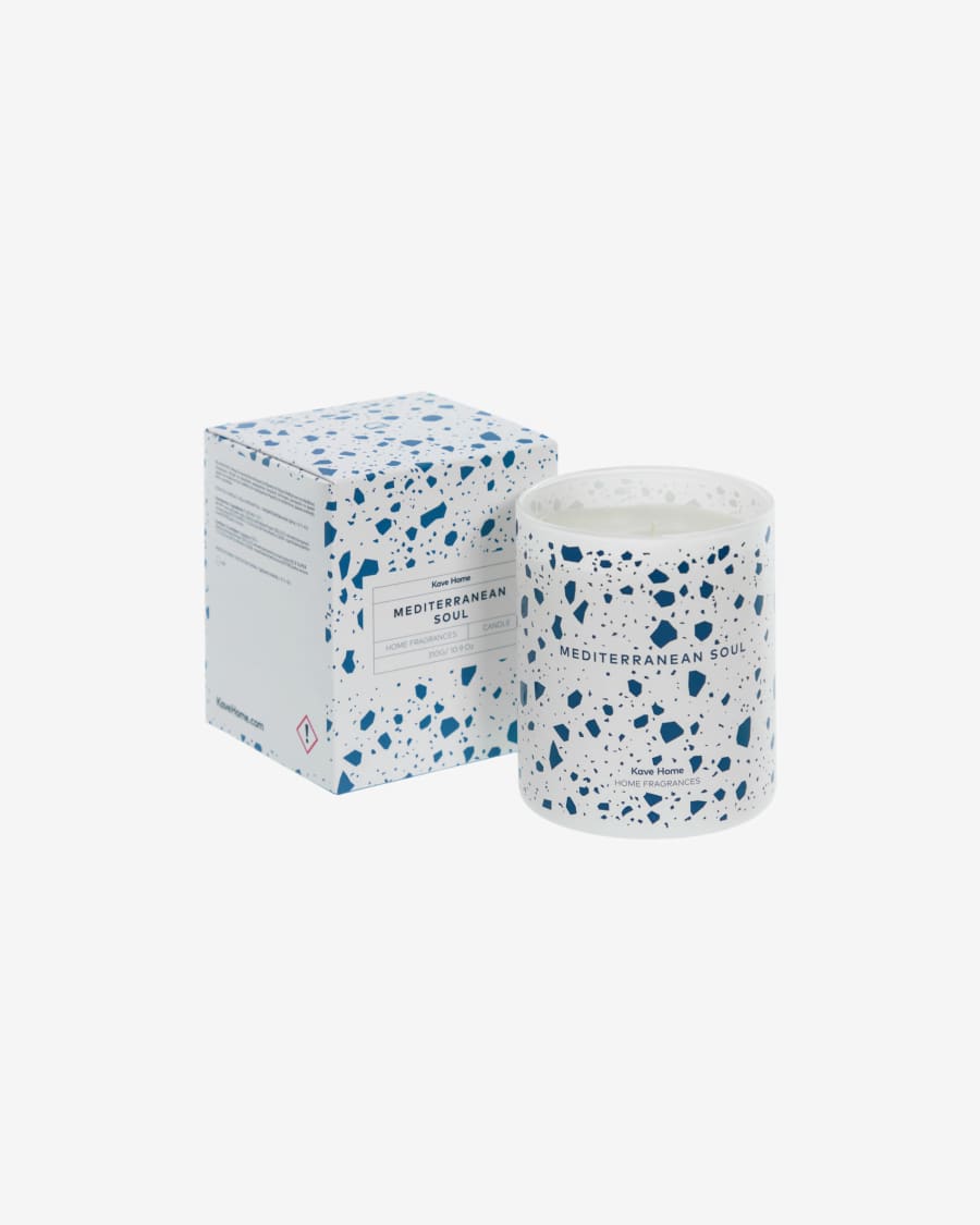 Mediterranean aromatic candle
