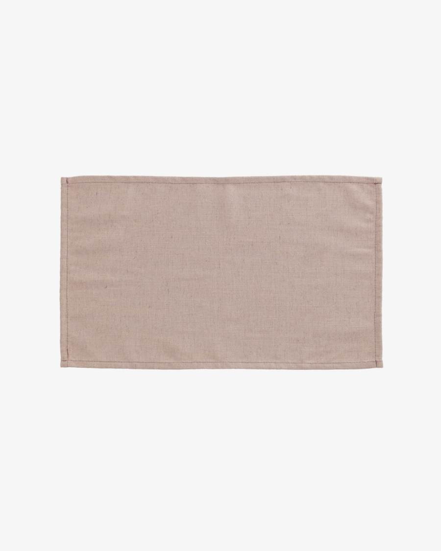 Light Pink Samay 4-individual place mat set