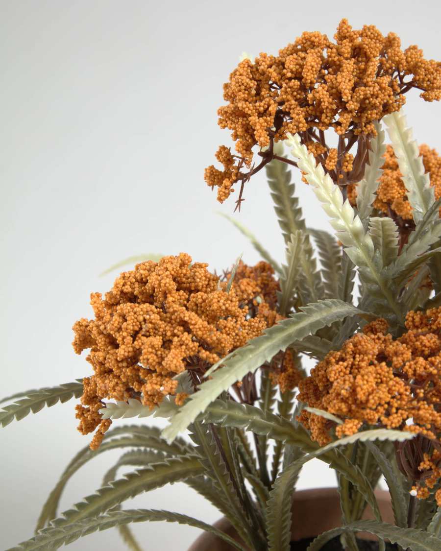 Leonitis Leonurus artificial plant in ceramic pot