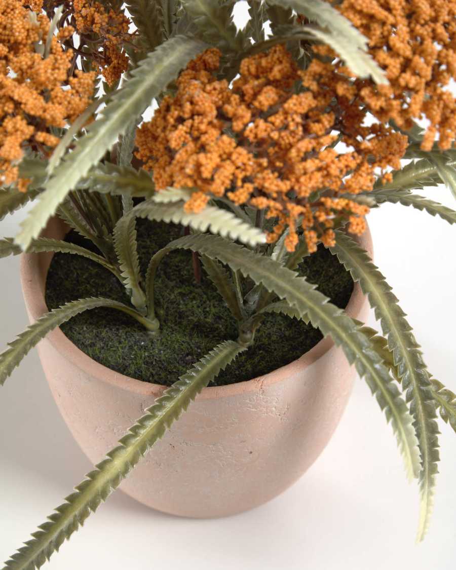 Leonitis Leonurus artificial plant in ceramic pot
