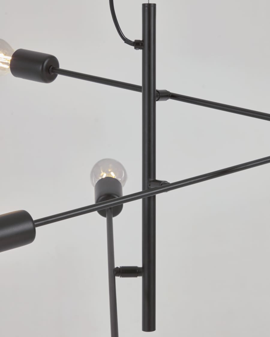 Lámpara de techo articulable Spica de acero