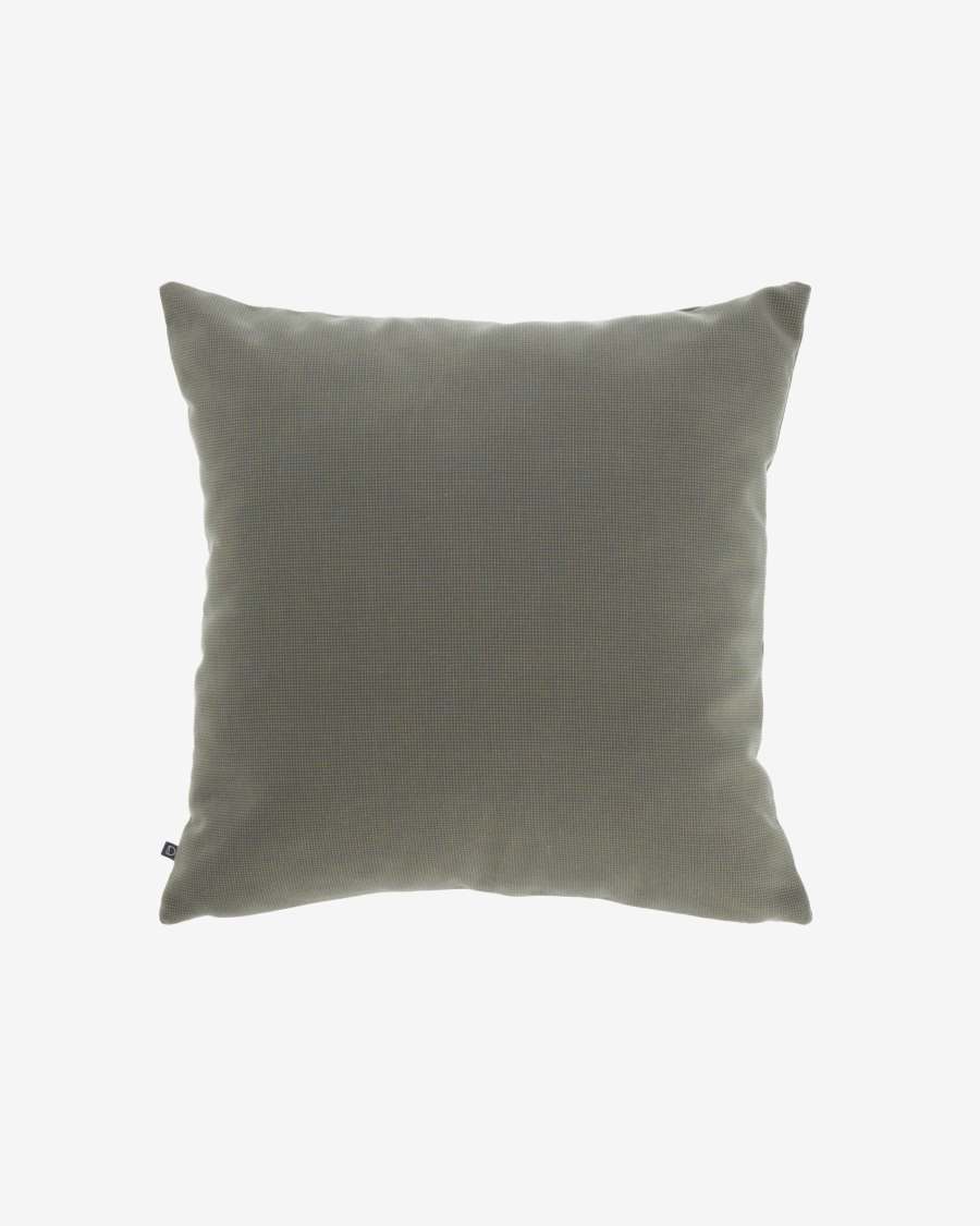 Housse de coussin Nedra 45 x 45 cm vert