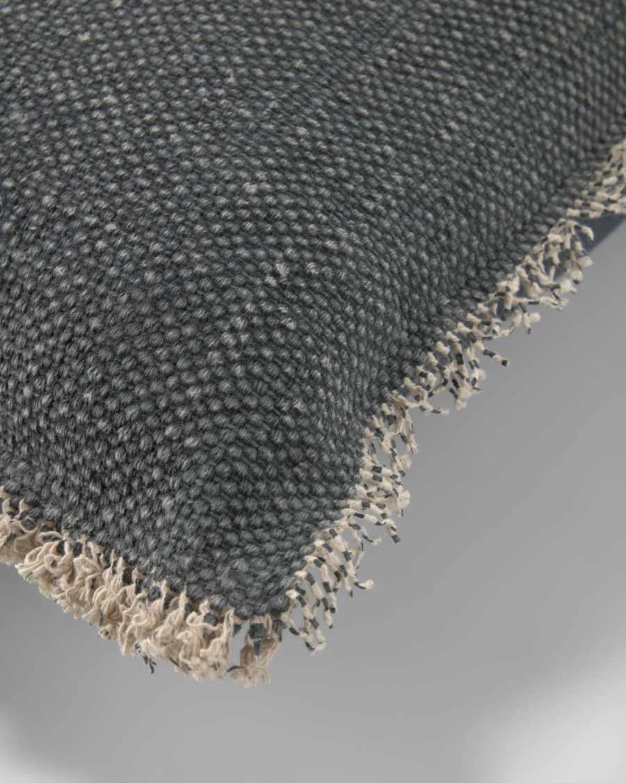 Camily dark grey cushion cover 30 x 50 cm