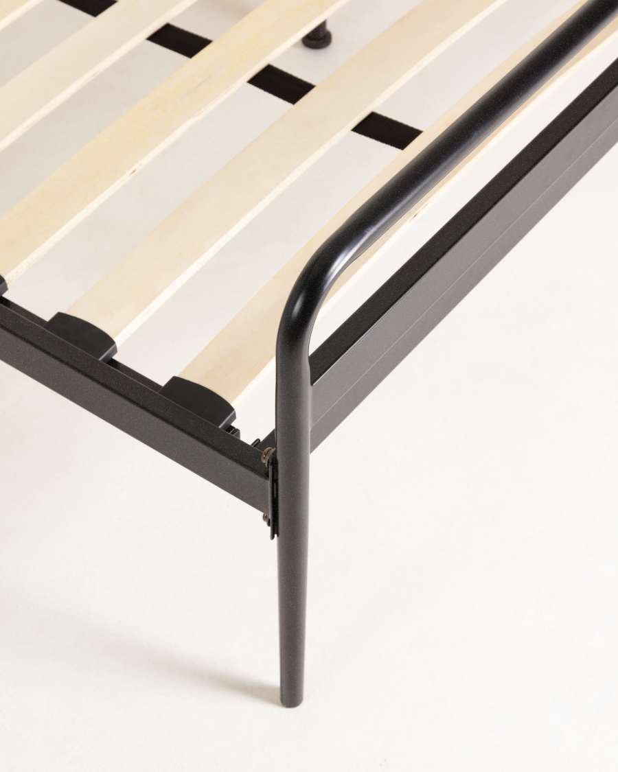 Narlu Bett anthrazit 160 x 200 cm