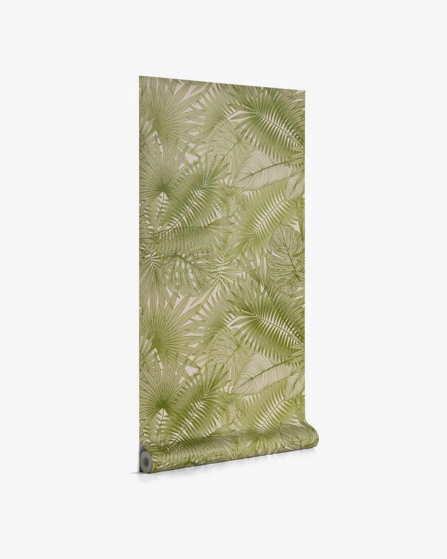Tropic wallpaper in green, 10 x 0.53 m, FSC MIX Credit