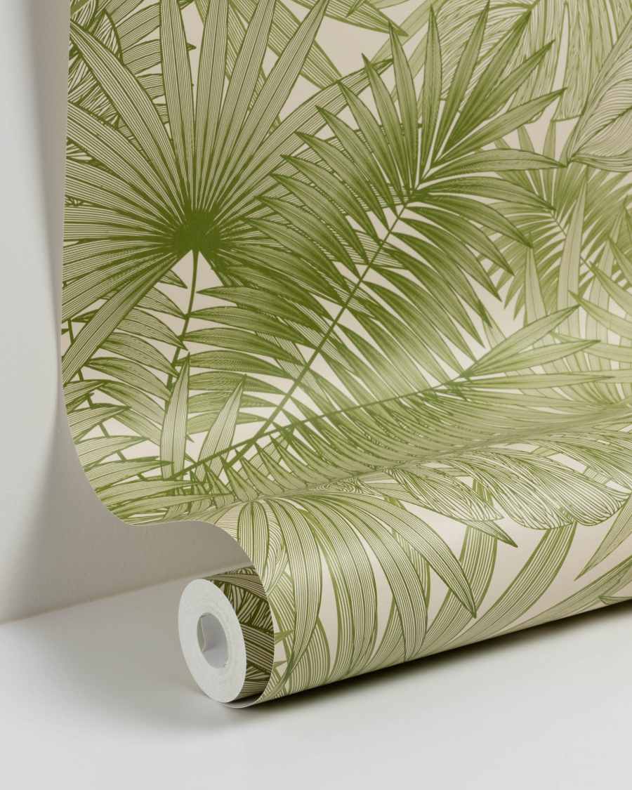Tropic wallpaper in green, 10 x 0.53 m, FSC MIX Credit