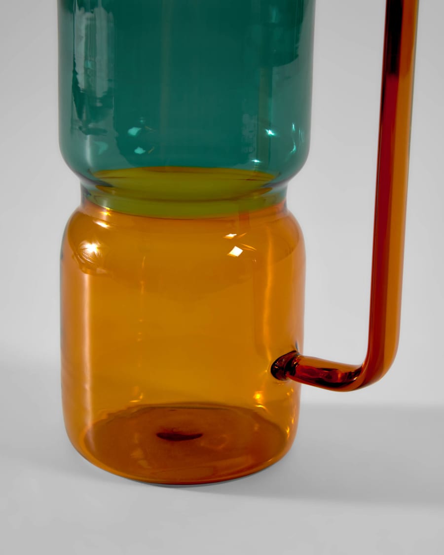 Multi-coloured Fiorina jug