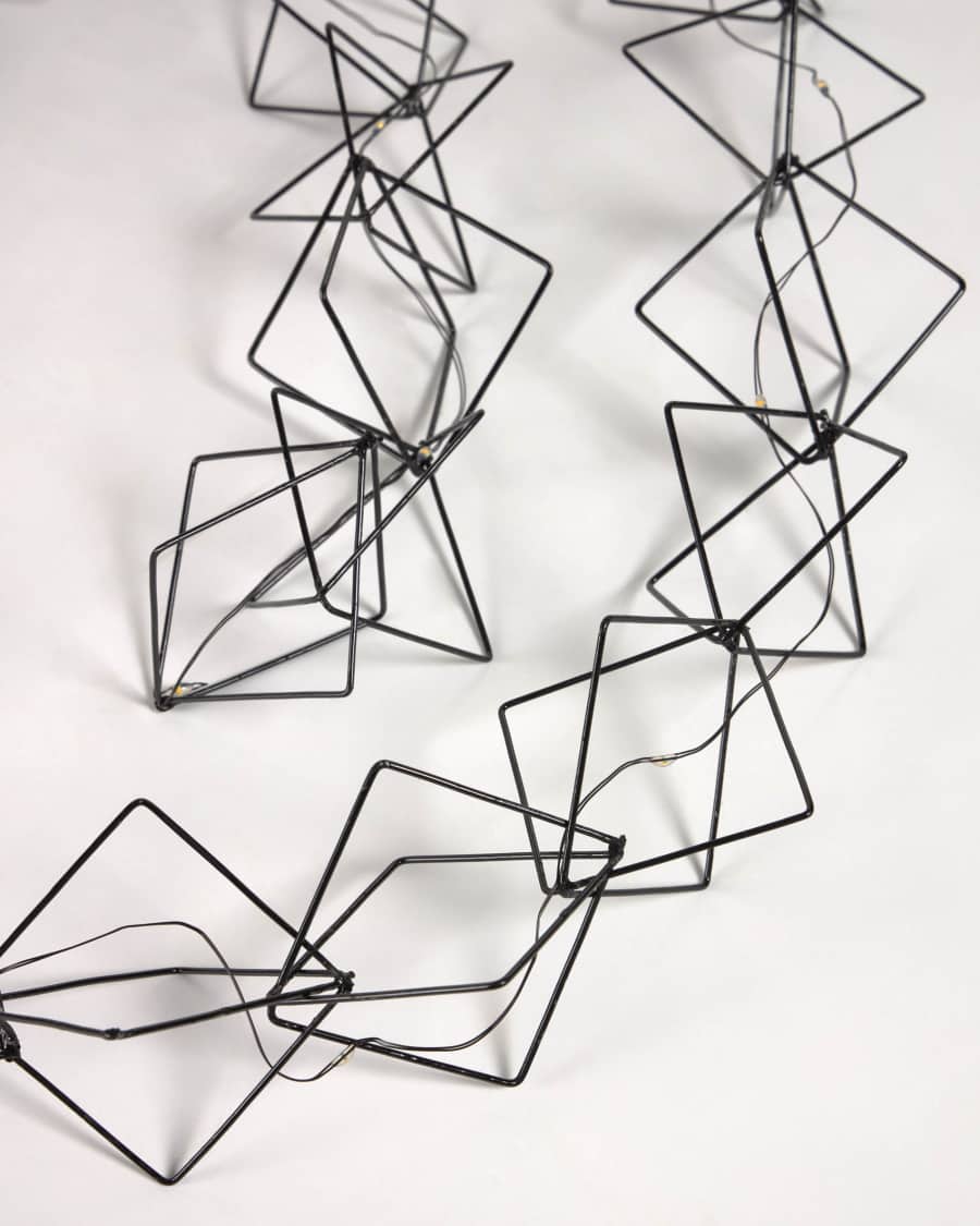 Maille black Christmas lights 1,9 m