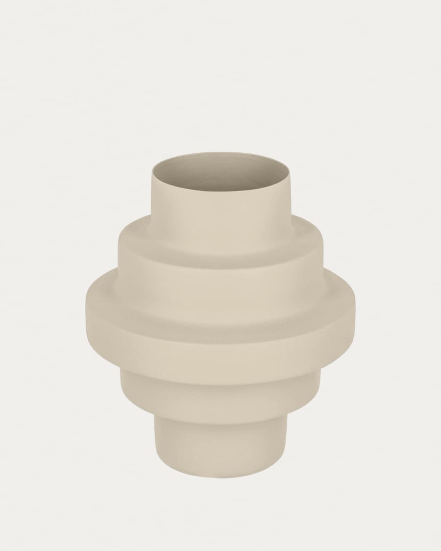 Velia beige vase