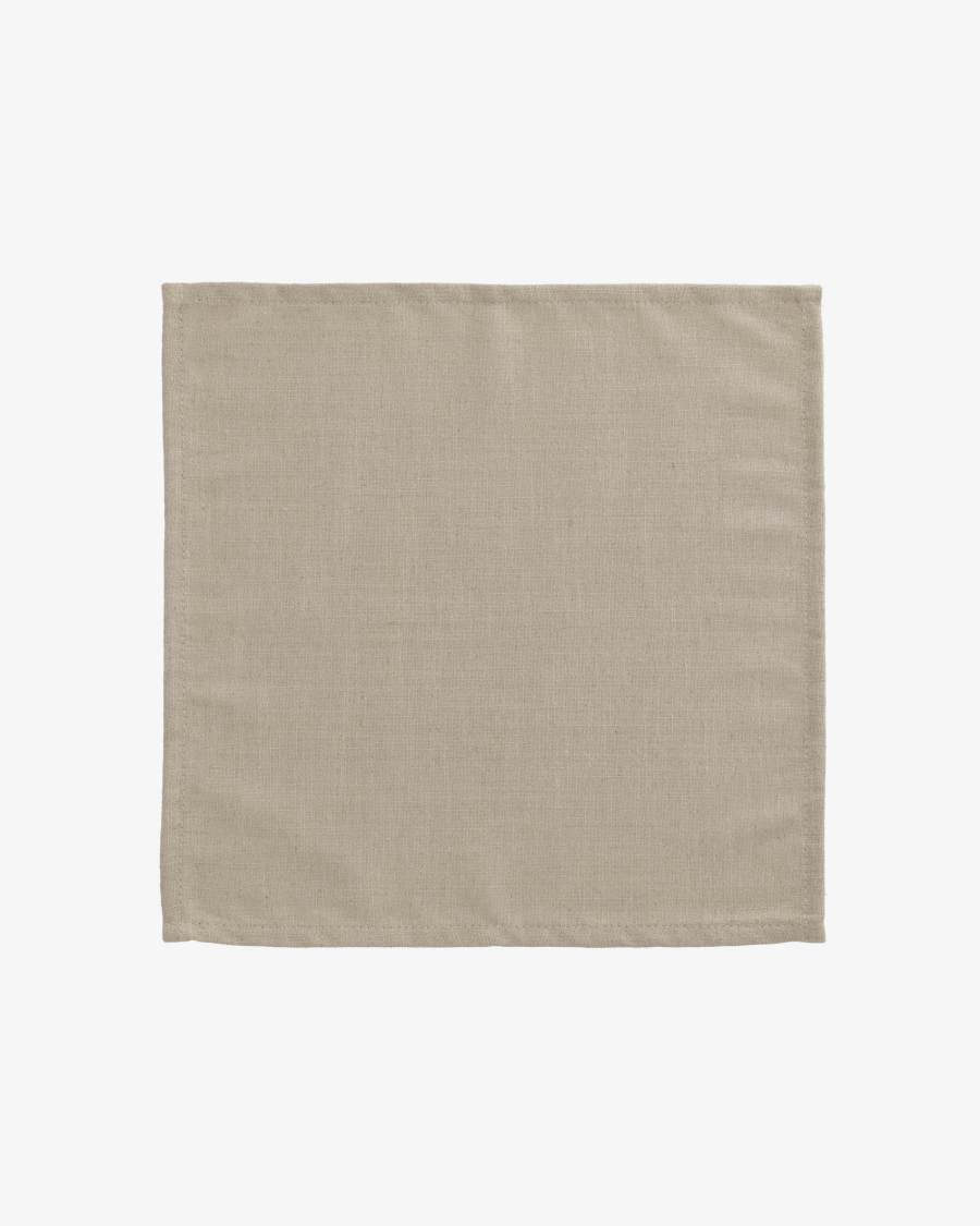 Beige Samay 4-napkin set
