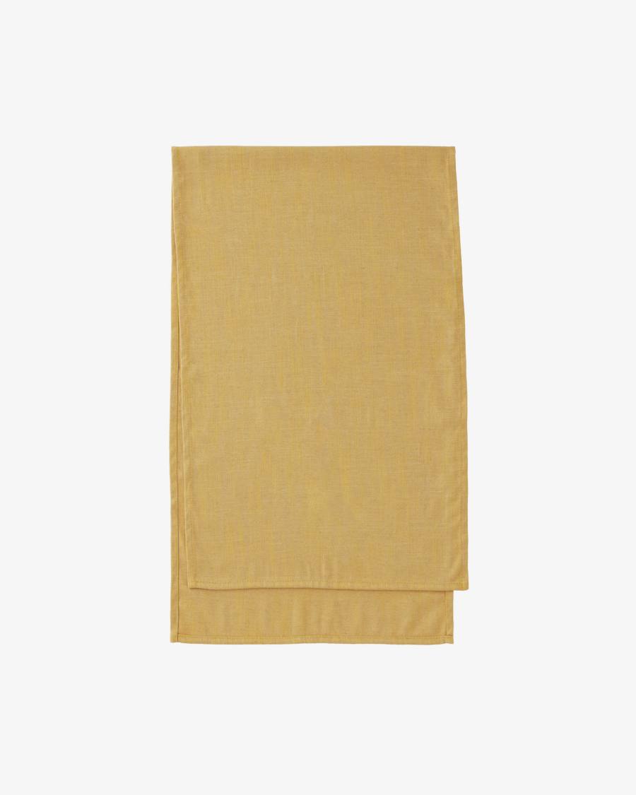 Mustard-yellow Samay table runner