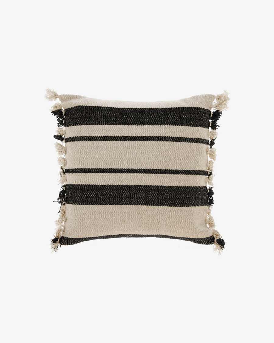 Brafton black stripes cushion cover 45 x 45 cm