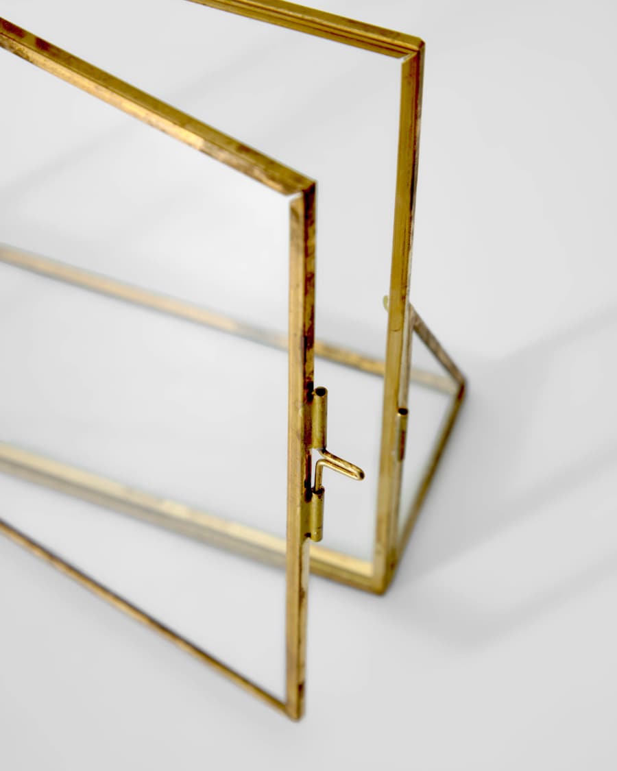 Alliana gouden fotolijst 14 x 16 cm