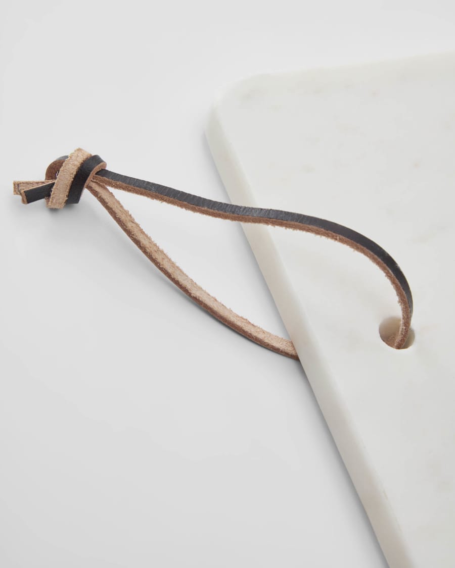 Danelle Servierbrett aus Marmor und Holz