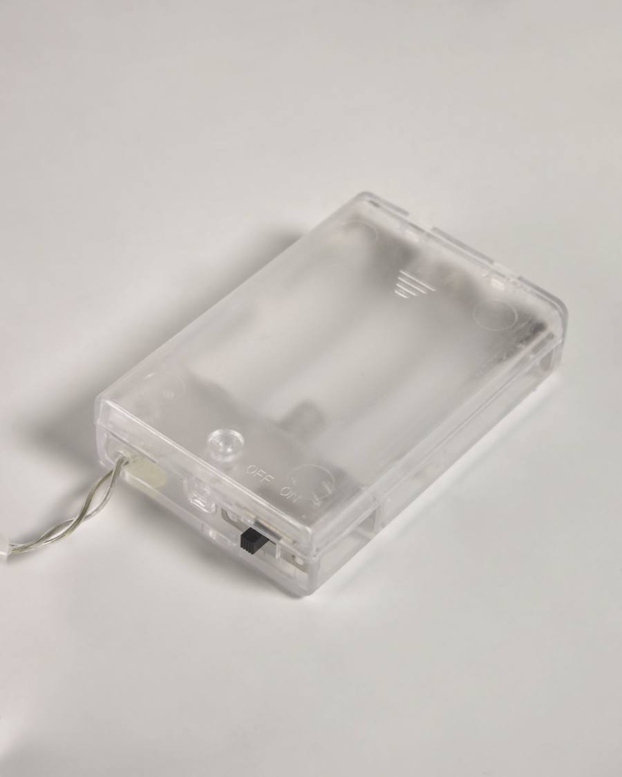 Garlanda lluminosa LED Yulia rosa 2,5 m