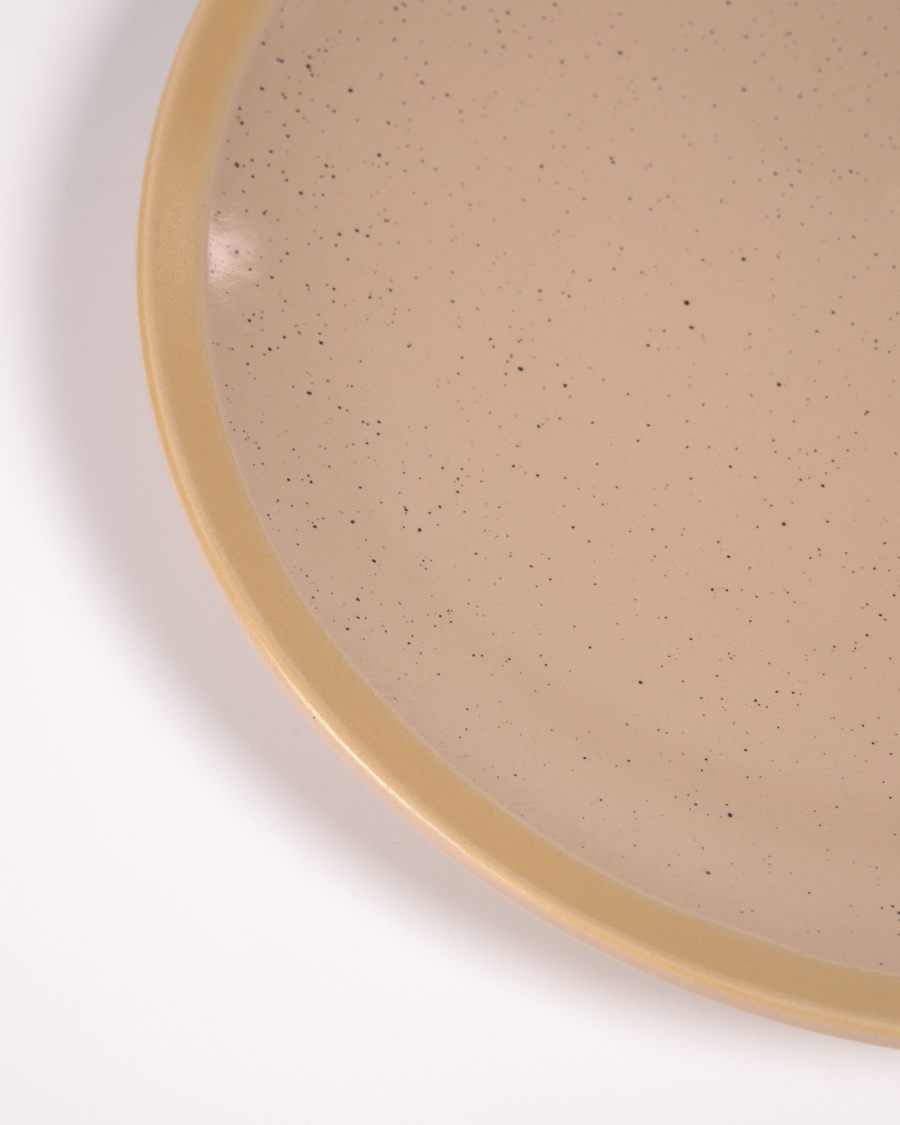 Tilia ceramic dessert plate beige