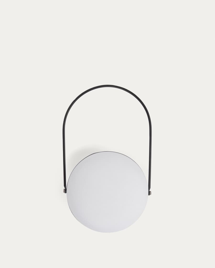 Lampe de table Tea en polyéthylène et métal avec finition noire