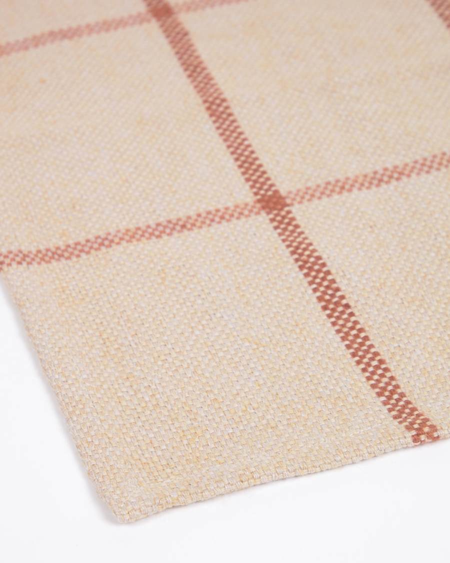 Micaela 100% PET  2-individual placemat set in beige