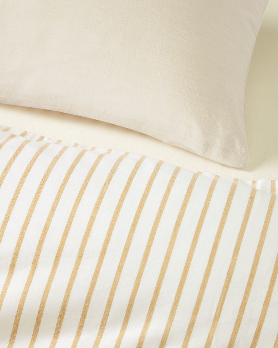 Ghia bedding set of duvet cover,fitted sheet,pillowcase 90 x 190 cm organic cotton (GOTS)