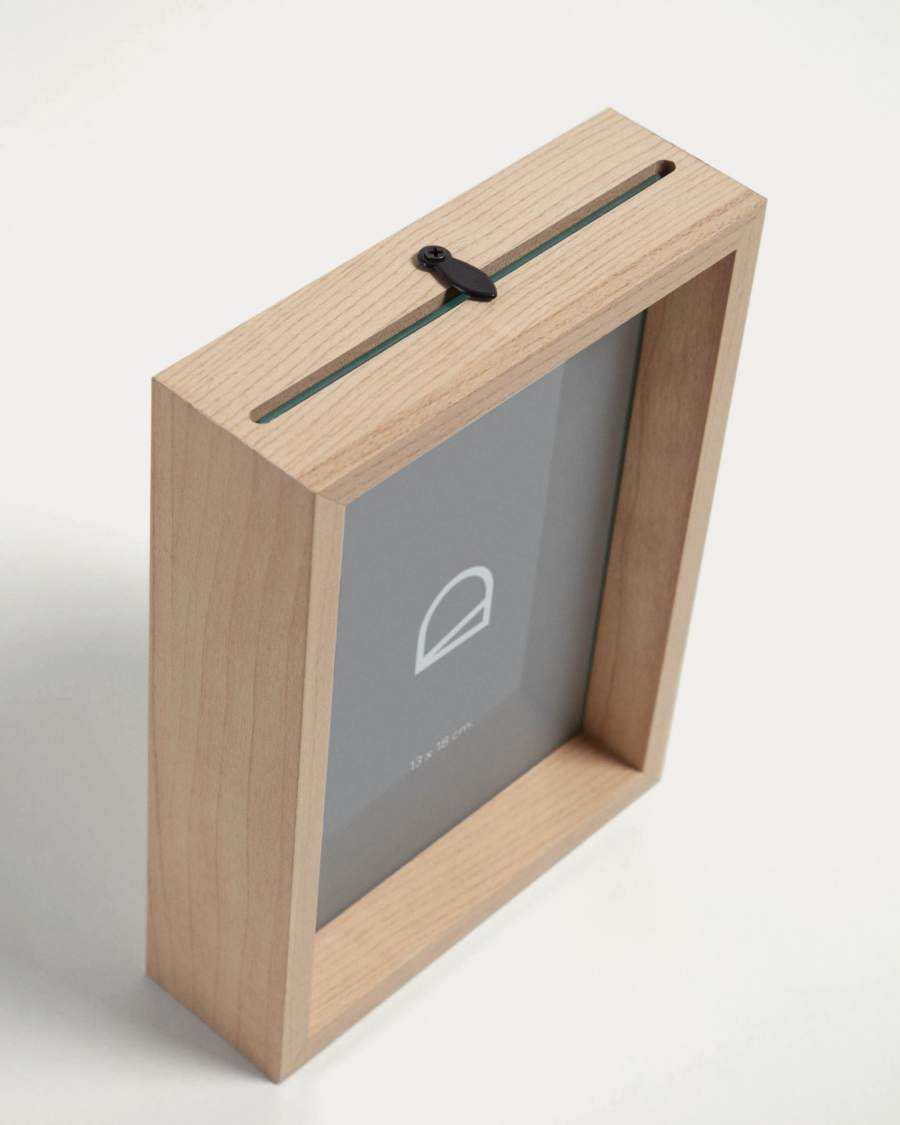 Marc de fotos Flavina14 x 19 cm amb acabat natural