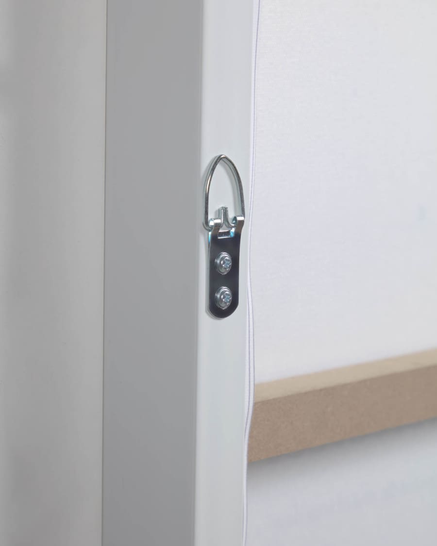 Set of 3 Nisi black cars pictures in white wood frame