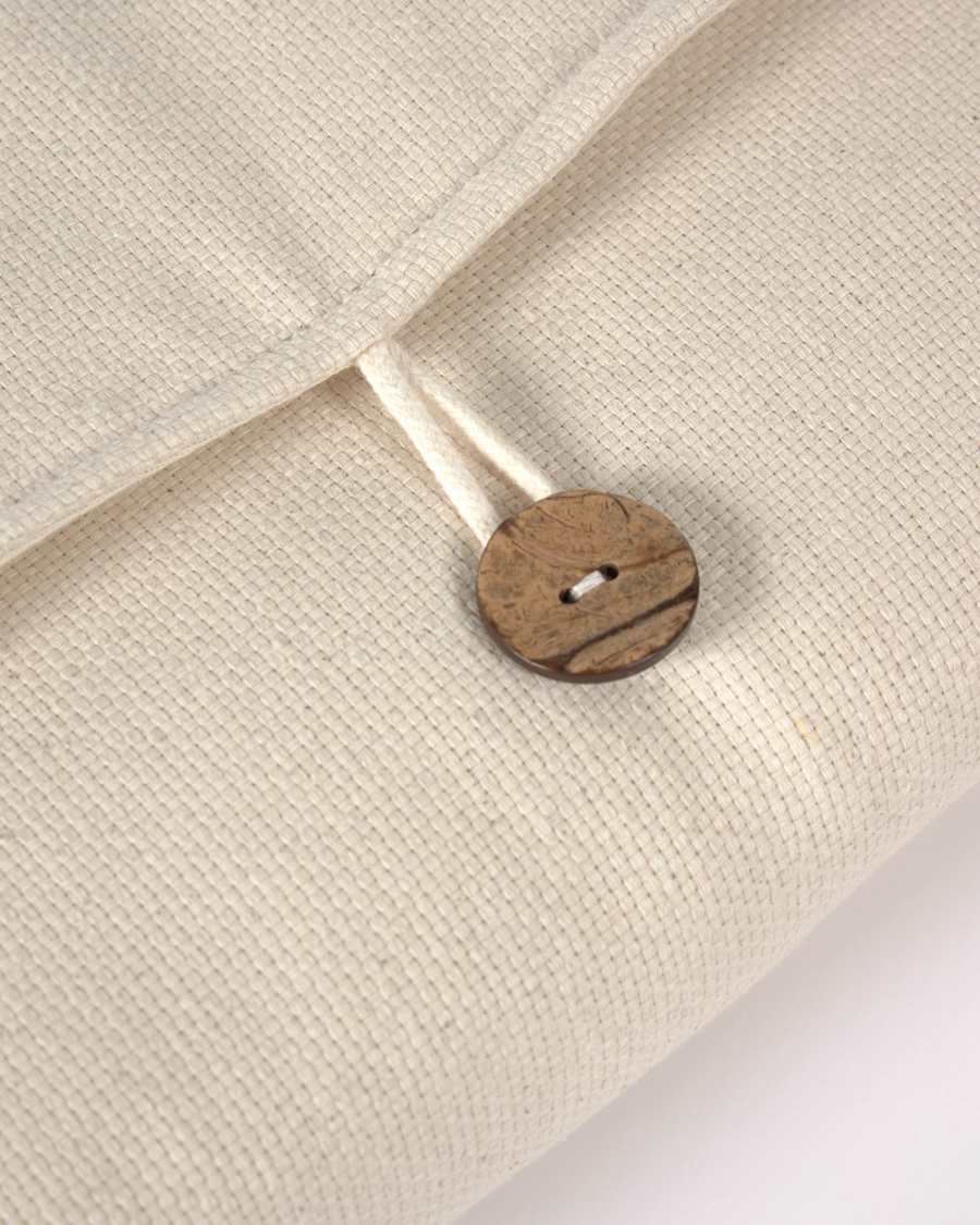 Matelas à langer de voyage Jeila 100% coton bio (GOTS) naturel