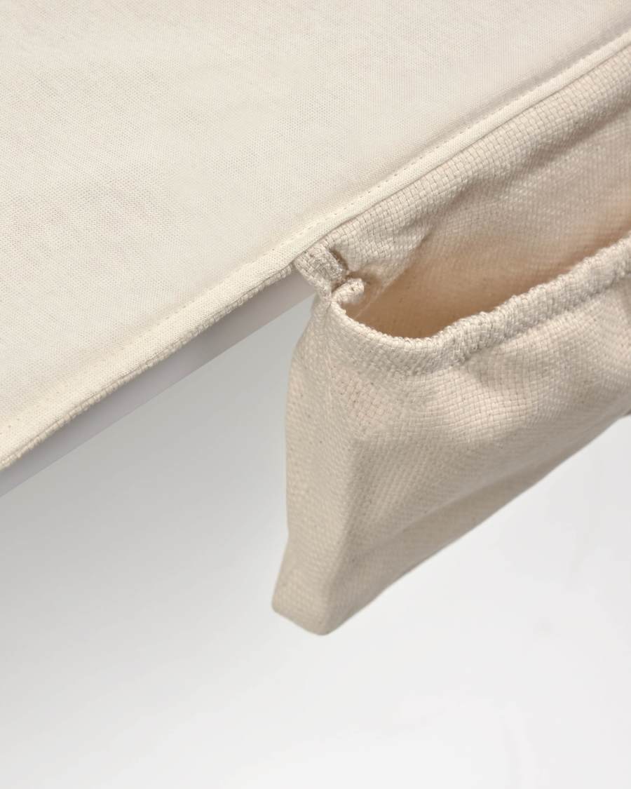 Matelas à langer de voyage Jeila 100% coton bio (GOTS) naturel