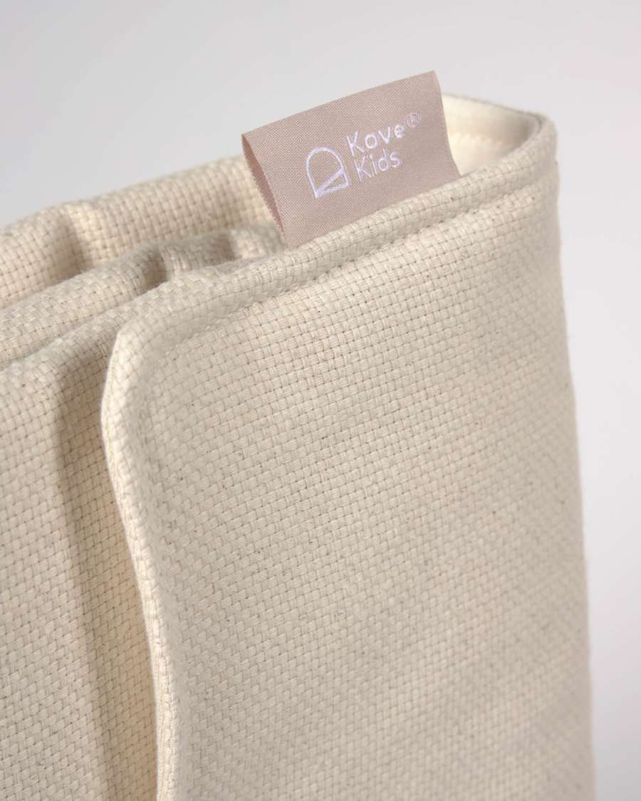 Matelas à langer de voyage Jeila 100% coton bio (GOTS) naturel