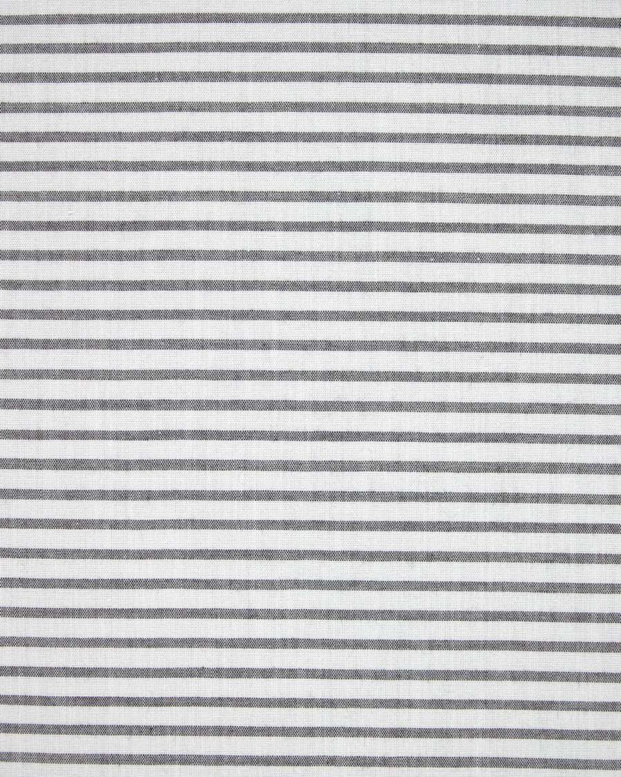 100% organic cotton (GOTS) Nuun highchair cushion in blue stripes