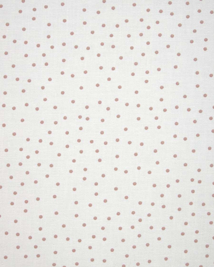 100% organic cotton (GOTS) Nuun highchair cushion in pink polka dots