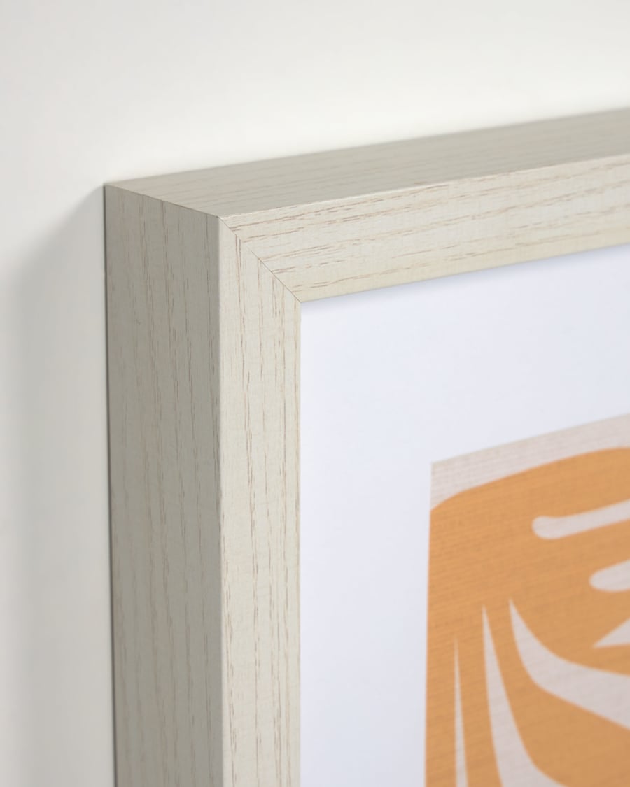 Kamara picture with multicoloured seaweed 50 x 70 cm