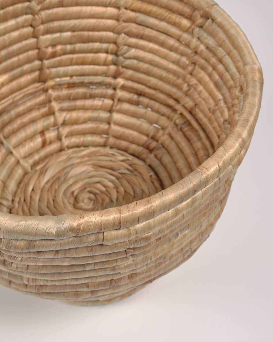 Colomba planter made from natural fibres, 35 cm