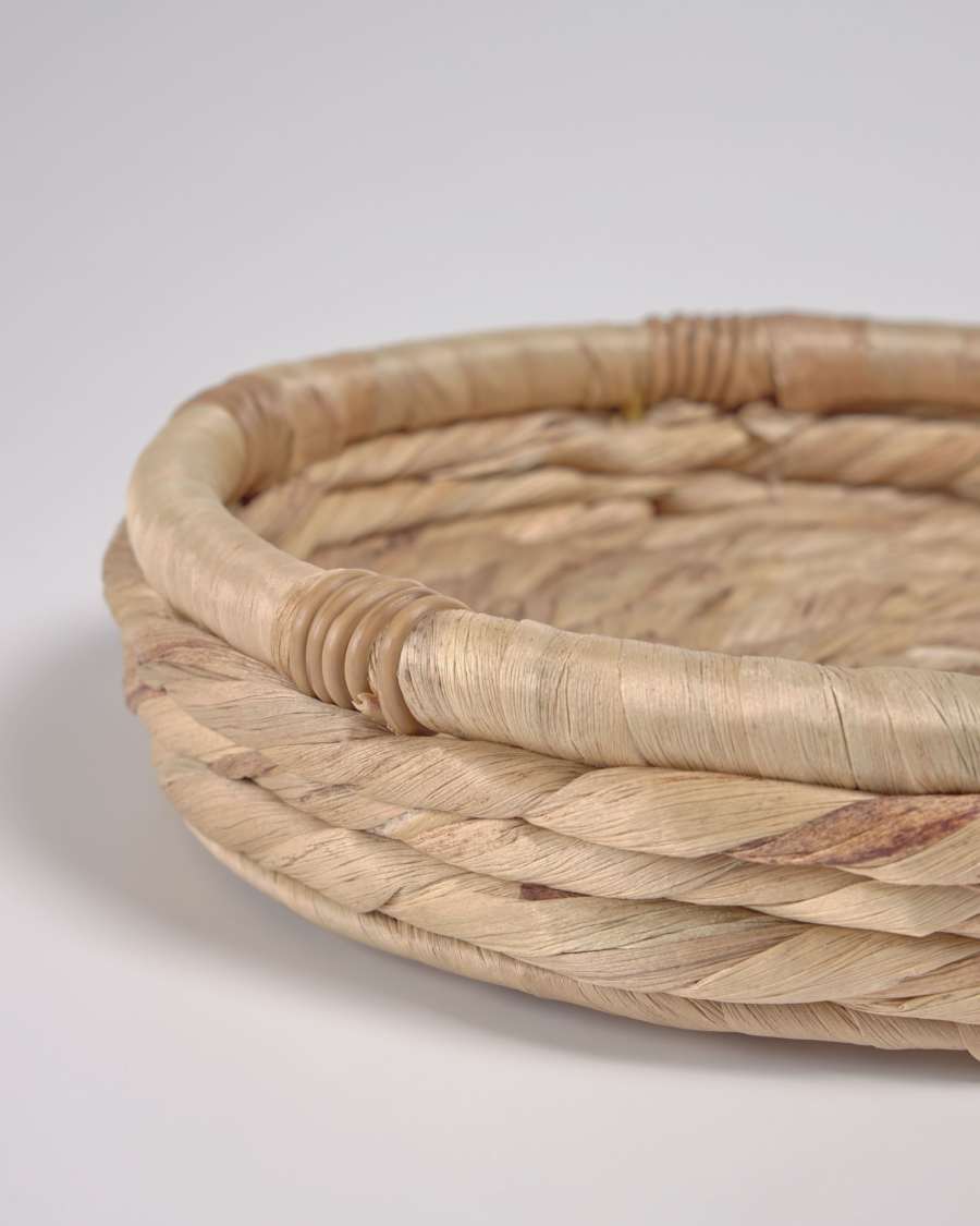 Colomba kleines Serviertablett aus Naturfasern