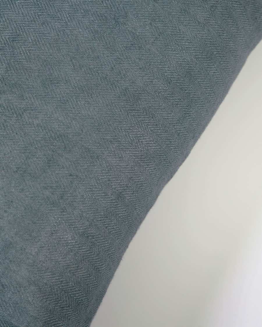 Tazu 100% linen cushion cover in dark grey 45 x 45 cm